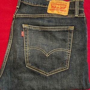 Levi’s 512, 36x34, dark wash